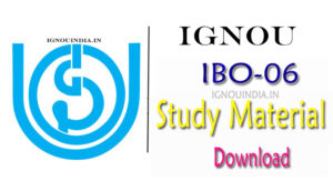 ibo ignou egyankosh