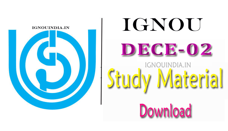 IGNOU DECE-02 Study Material, egyankosh Download, IGNOU DECE-02 egyankosh Download, IGNOU DECE-02 Study Material Download, IGNOU DECE-02 Study Material, egyankosh Download